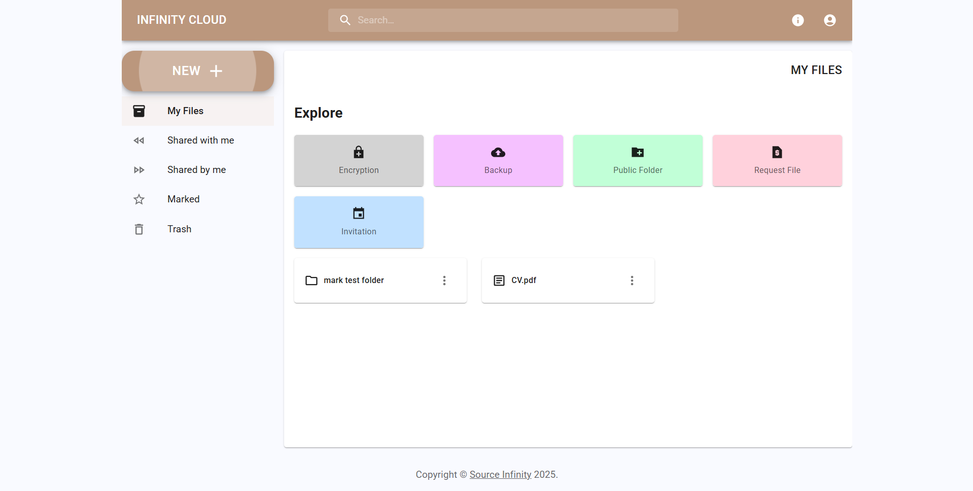 Infinite Cloud Service